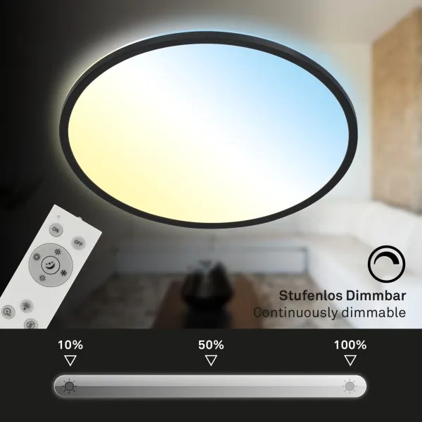 Brilo - LED Stmievateľné stropné svietidlo SLIM LED/31W/230V 2700-6500K + DO