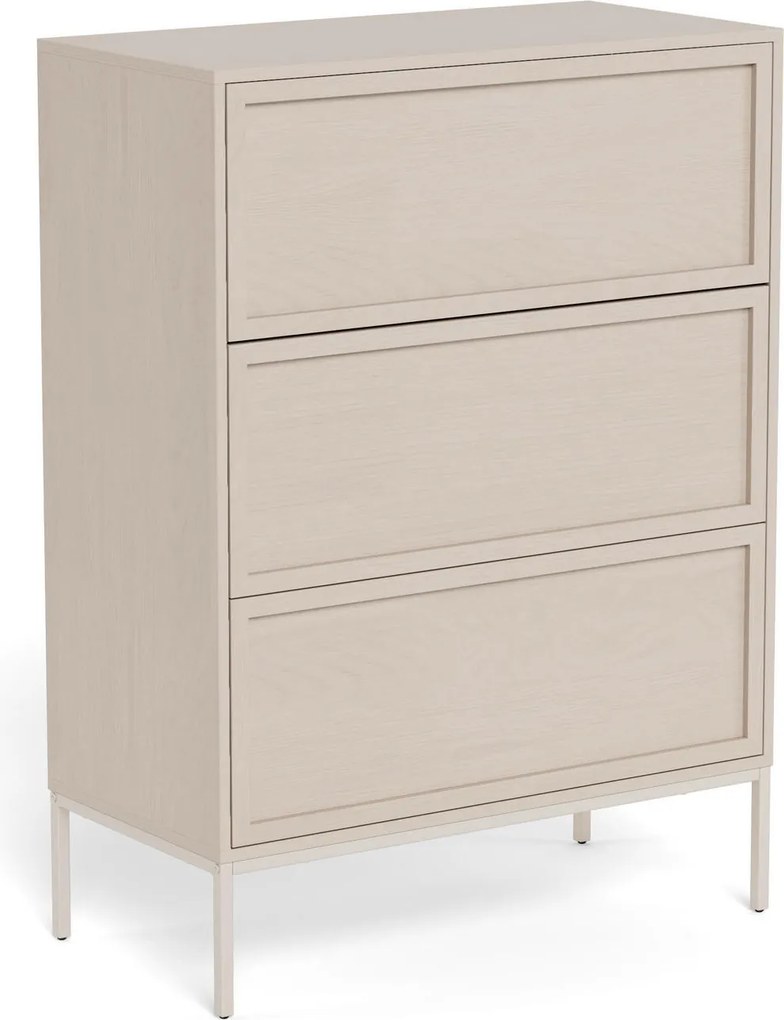 XXXLutz KOMODA, sivá, 80/110/40 cm MID.YOU - Komody - 001749099603