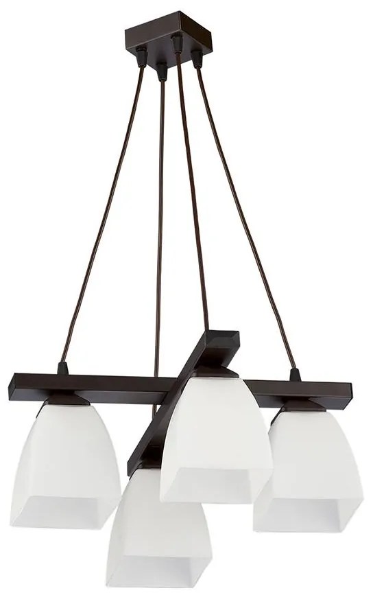 Jupiter 1112 - AB4 - Závesný luster ALBA 4xE27/60W/230V