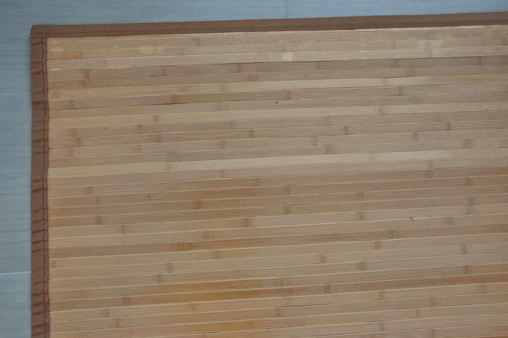 Bambusový koberec svetlo hnedý Rozmery (cm): 120x230
