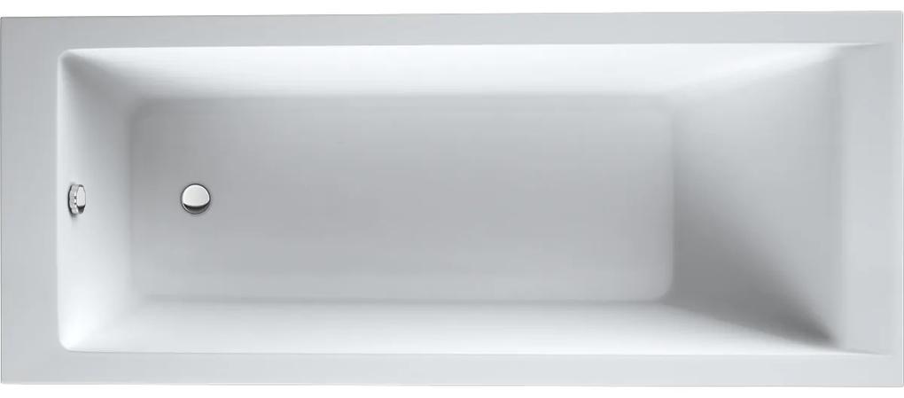 Oltens Langfoss obdĺžniková vaňa 140x70 cm biela 10001000