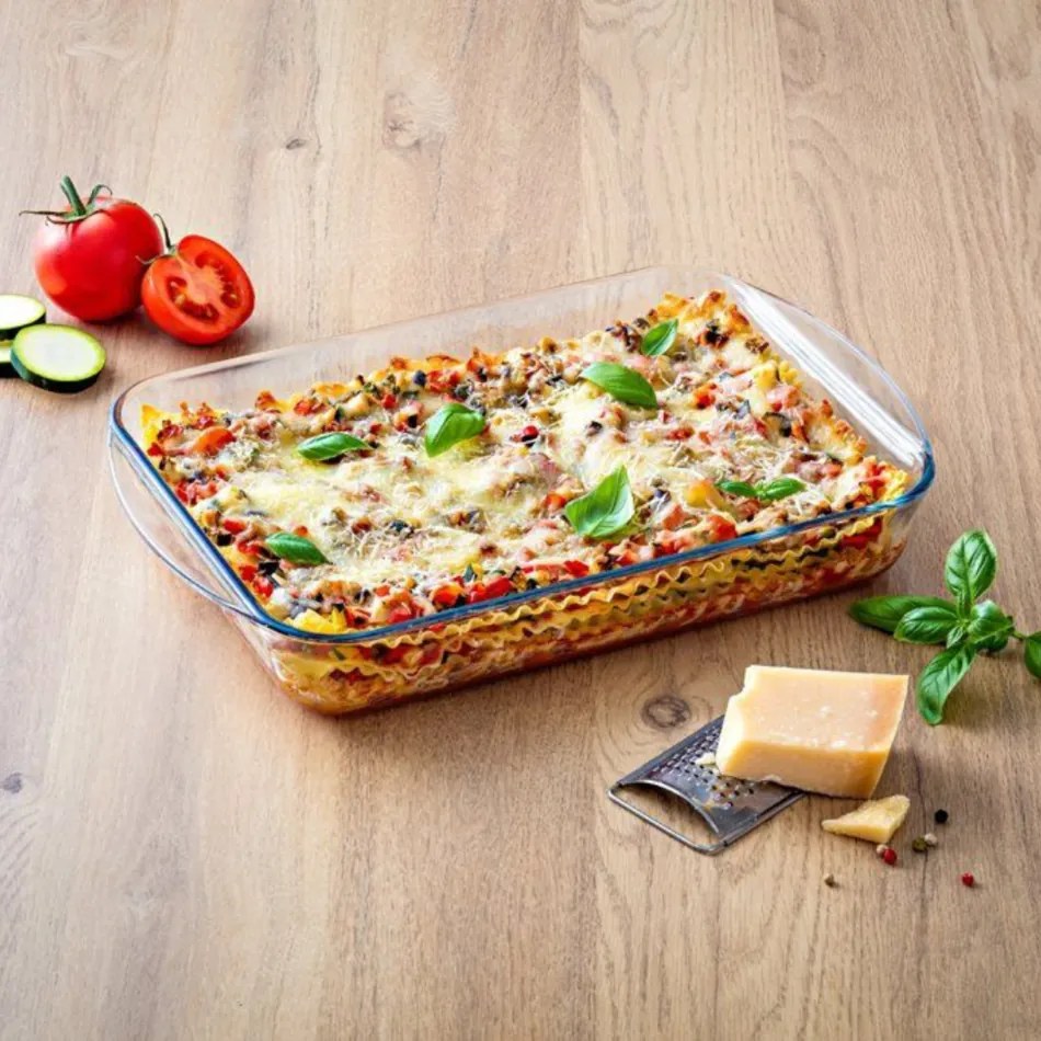 Pyrex Súprava sklenených pekáčov 2 ks, 3,7 l + 2,2 l