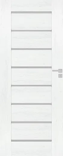 DRE Perma interiérové dvere premium ľavé 70 cm borovica biela PERMABB70L