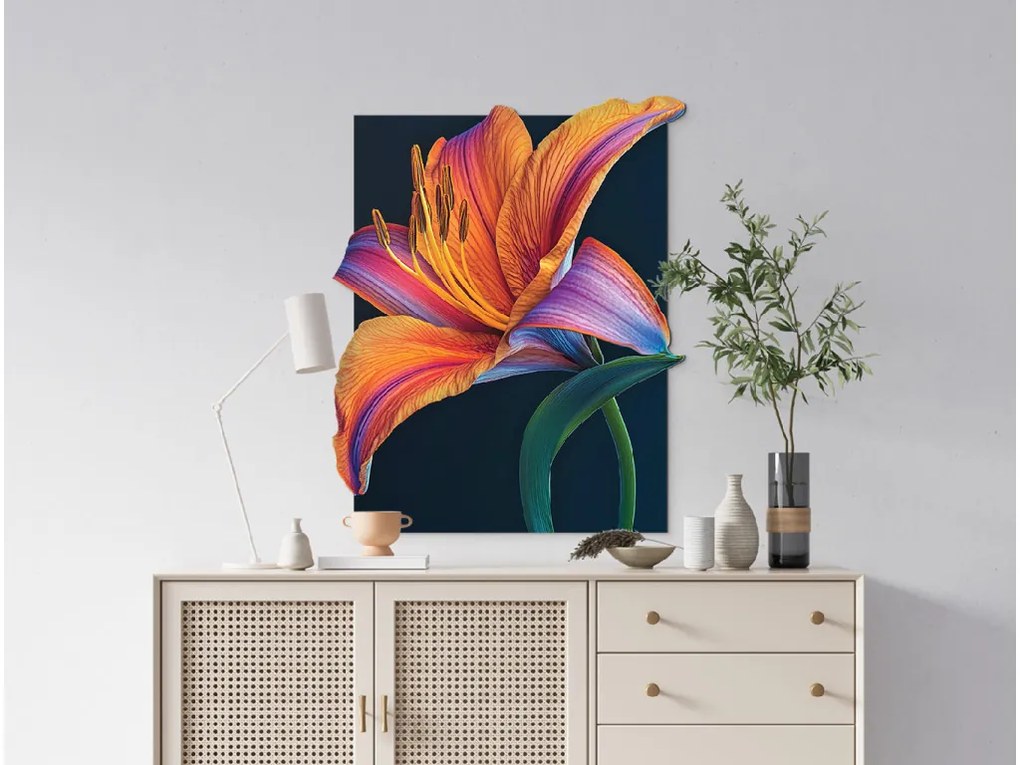 drevko | Obraz Energická ľalia 60 x 405 cm