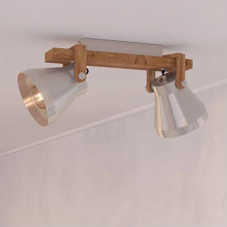 Eglo 43949 - Bodové svietidlo CAWTON 2xE27/40W/230V