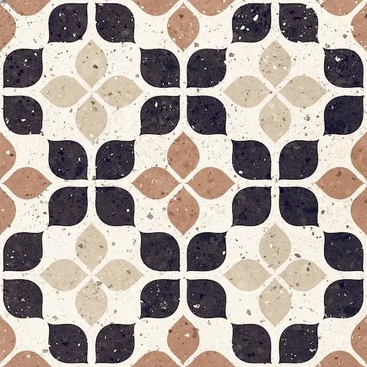 Dlažba Del Conca Frammenti terracotta 20x20 cm mat 20FR06FI