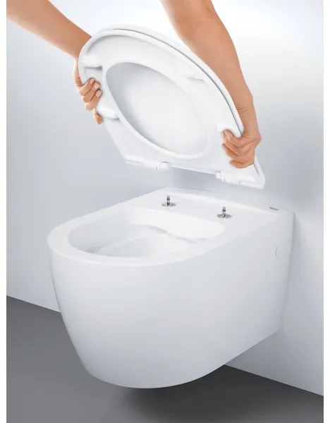 GROHE 103848SH00 - Závesné WC START ROUND keramické 368 × 543 mm DuroWhite