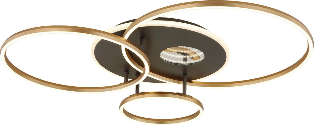 XXXLutz STROPNÉ LED SVIETIDLO, 90/70/13 cm Globo - Online Only bytové doplnky - 004558248601