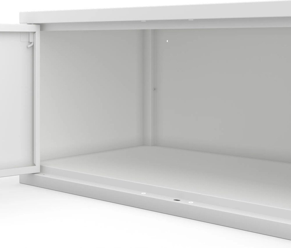 Nadstavec na skriňu biely, 800x380x400 mm: EWA