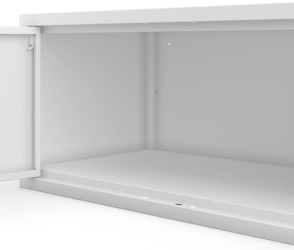 Nadstavec na skriňu EWA Compact 800 x 380 x 400 mm, biely
