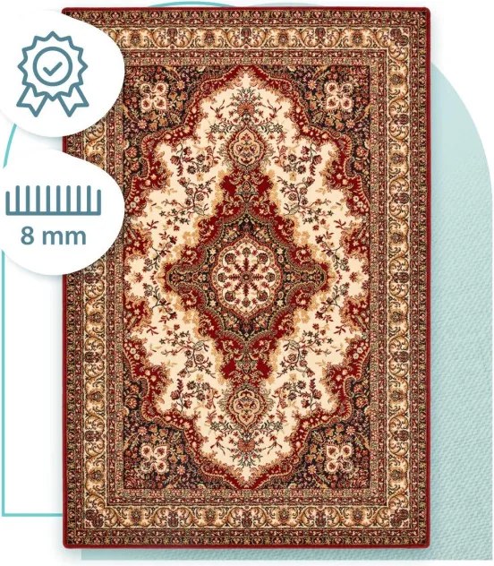 Koberec Agnella Isfahan Almas Bursztyn