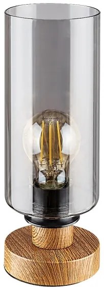 Rabalux 74120 - Stolná lampa TANNO 1xE27/25W/230V dub