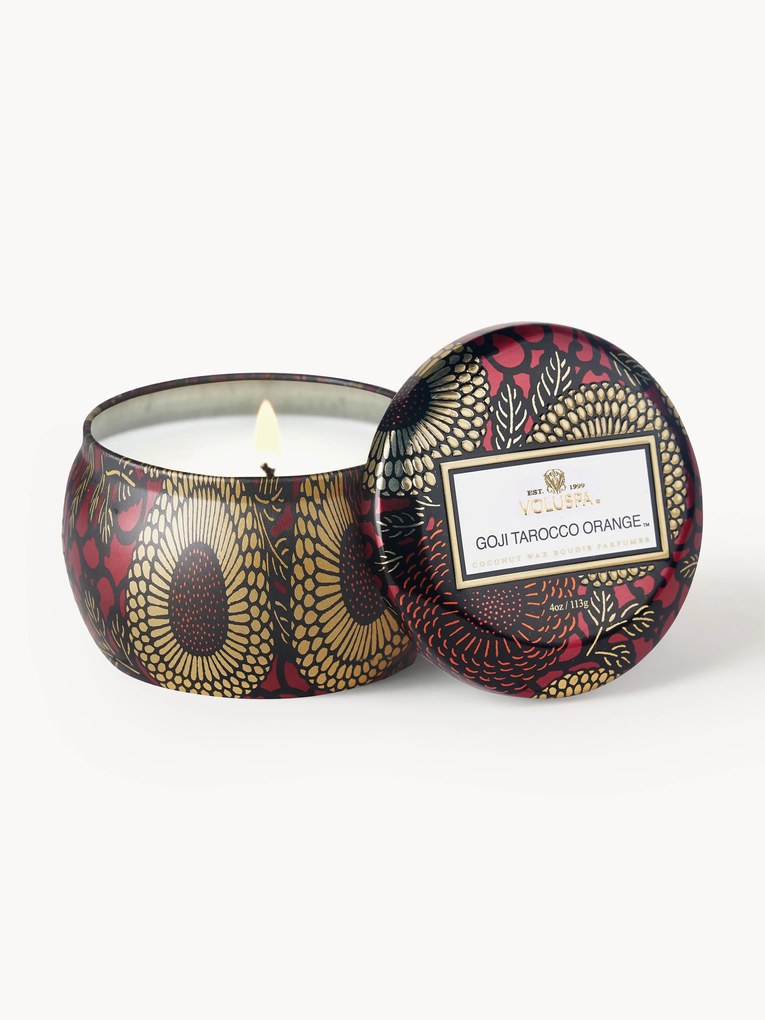 Ručne vyrobená vonná sviečka Japonica Collection (goji, mango a pomaranč)