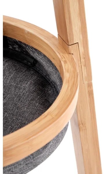 Stojanový vešiak 177x52 cm hnedý