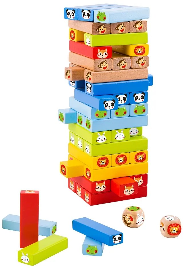 Jenga Zvieratká