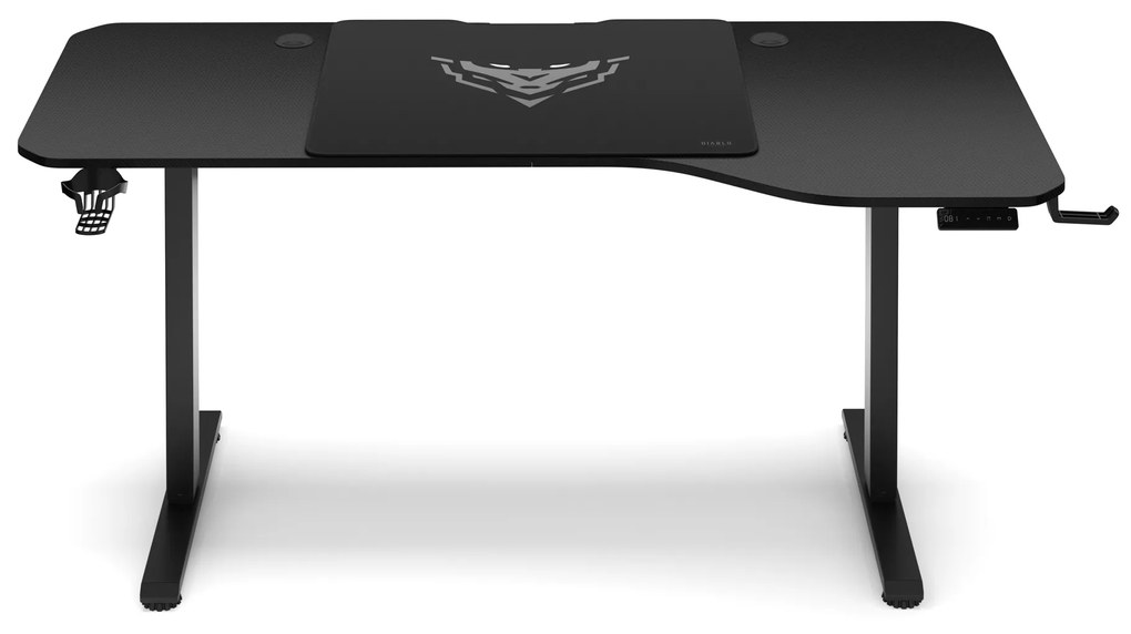 Výškovo Nastaviteľný Stôl Diablo X-Tensio 1600 Čierny
