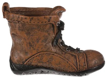 Obal na kvety - retro topánka z polyresinu 23cm