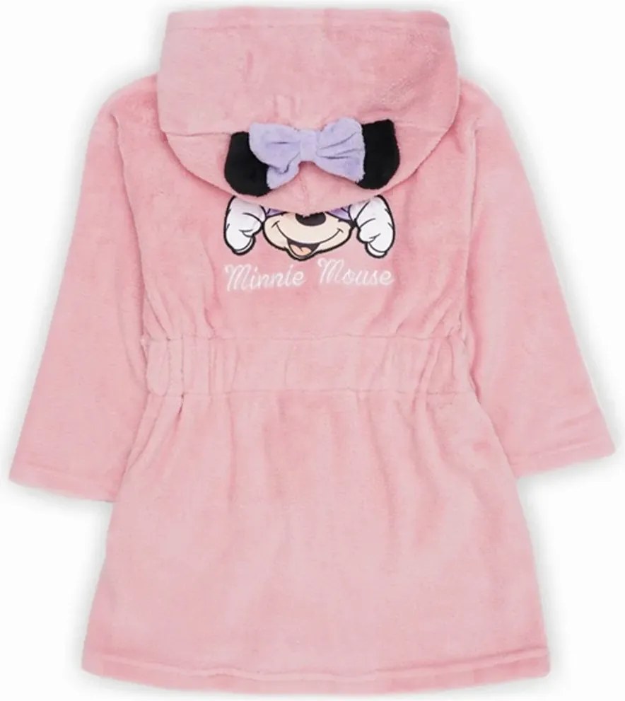 Dievčenský župan Minnie Mouse - Disney - s kapucňou a uškami, 122 / 128