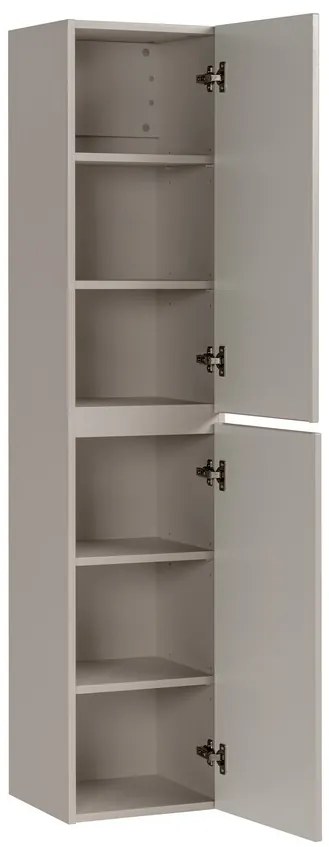 Kúpeľňová zostava Iconic s umývadlom, skrinkami a zrkadlom 60 cm kašmírová/dub coast evoke