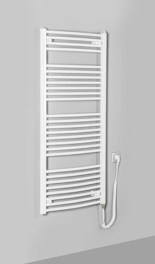 Aqualine Aqualine, DIRECT-E elektrické vykurovacie teleso, rovné, 600x960 mm, 400W, biela, ILE96T