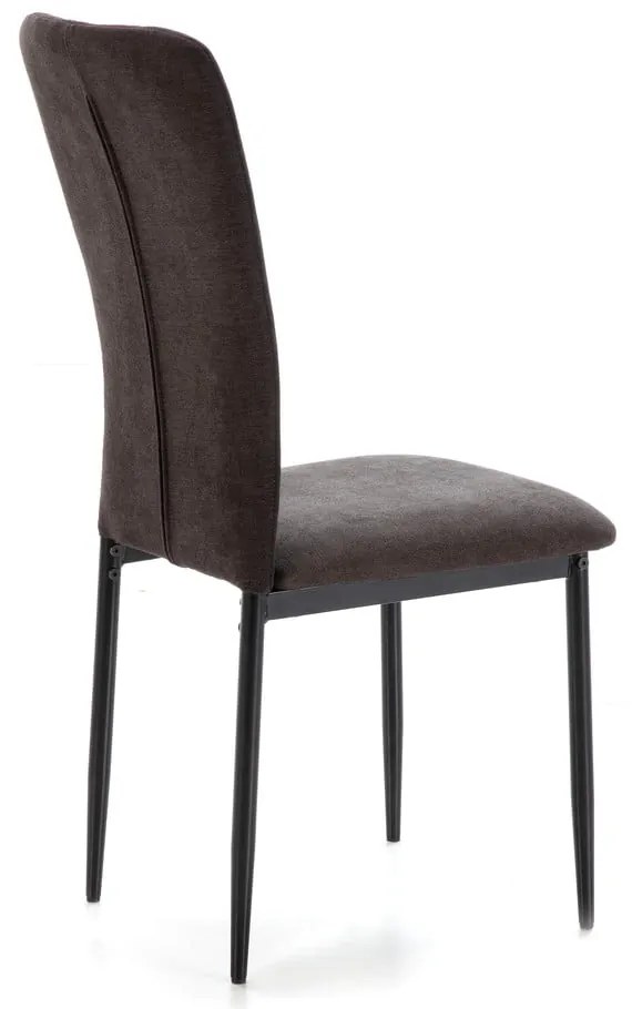 Čierne jedálenské stoličky v súprave 4 ks Holly – Marckeric