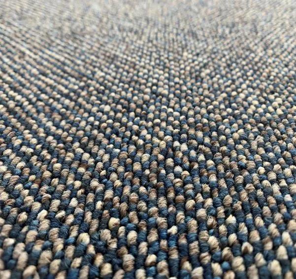 Vopi koberce Kusový čtvercový koberec Porto modrý - 250x250 cm | BIANO