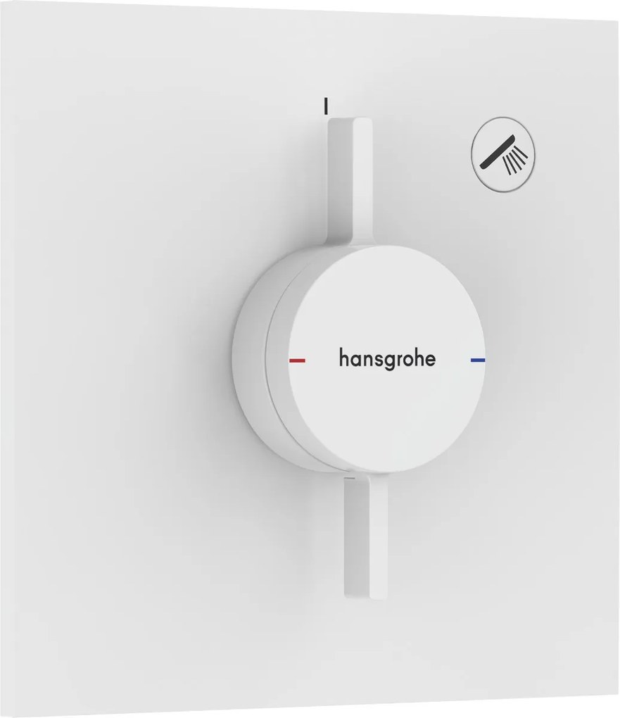Hansgrohe DuoTurn E, batéria pod omietku pre 1 spotrebič, biela matná, HAN-75617700