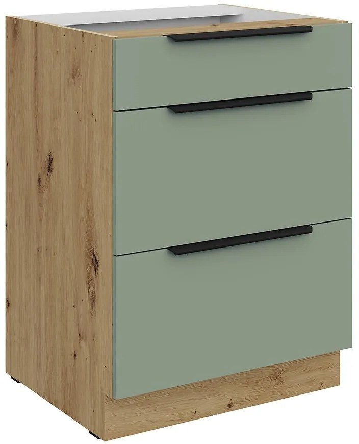 Kuchynská skrinka Aria-Sa/Ar Anti Fingerprint 60d 3s Bb