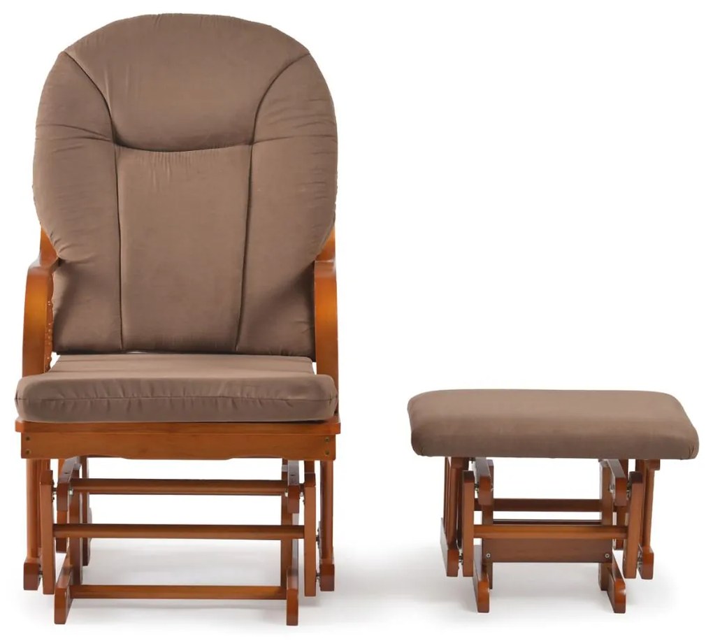 AUTRONIC Hojdacie relaxačné kreslo Glider s podnožkou 20451 OAK