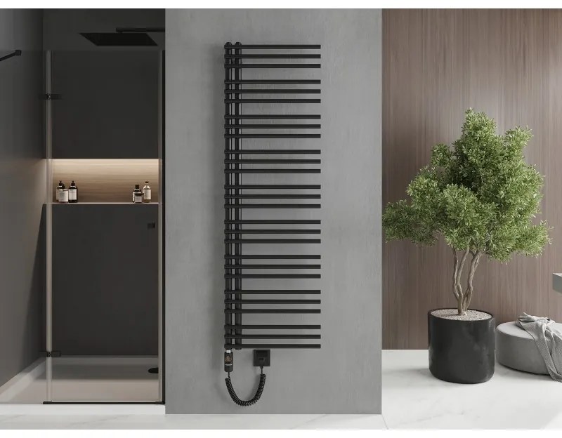 Mexen Neptun, elektrické vykurovacie teleso 1600 x 500 mm, 900 W, čierna, W101-1600-500-2900-70
