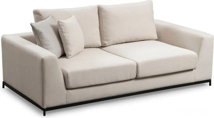 Dvoumístná pohovka Line 201 cm béžová