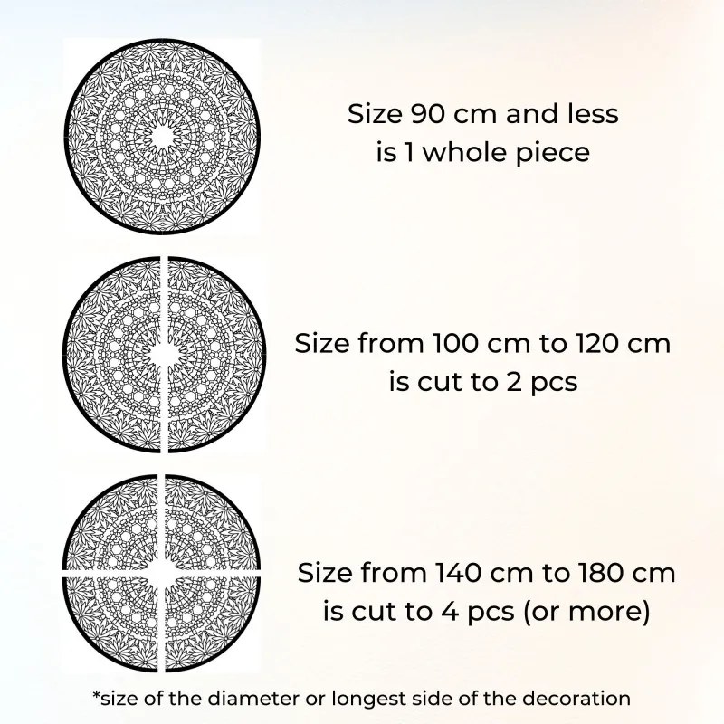 Drevená mandala - Symbol harmónie pre Váš domov I SENTOP PR0342