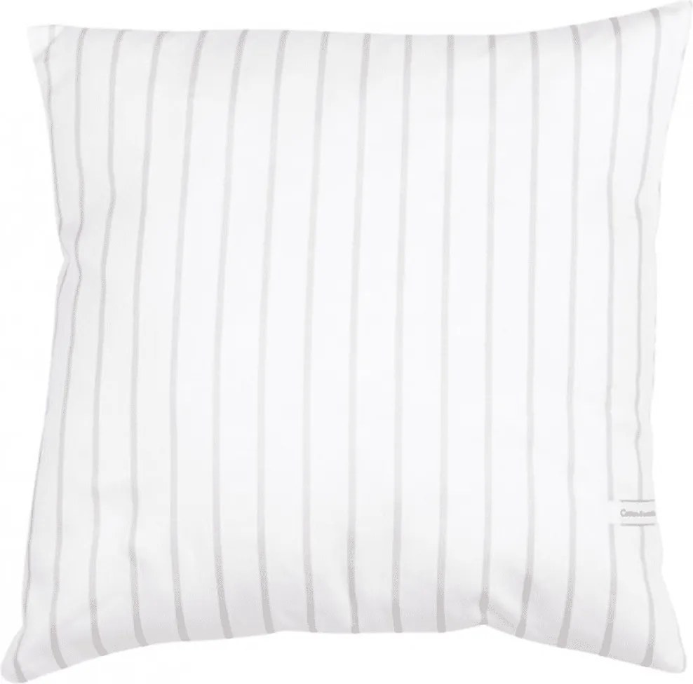 Pruhovaný vankúš šedá 40x40cm