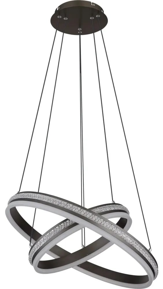 Globo 67314-60H - LED Stmievateľný luster na lanku GROUNI LED/60W/230V + DO