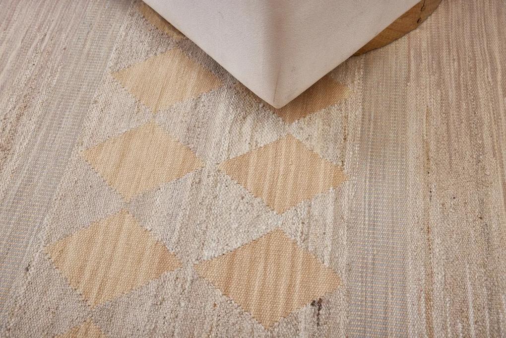 Diamond Carpets koberce Ručne viazaný kusový koberec Angelo DESP P116 Pastel Brown Mix - 120x170 cm