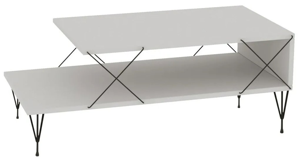 Konferenčný stolík Loire White and Black