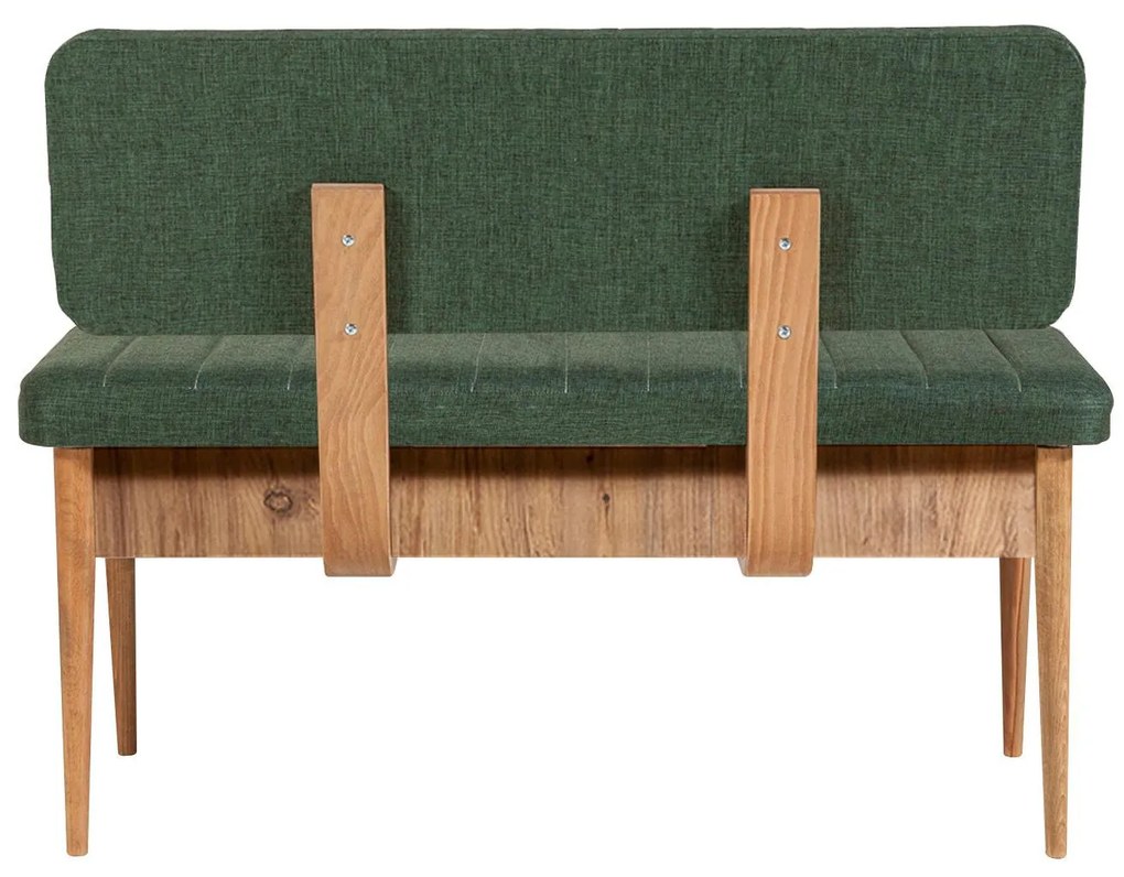 Lavica Vlasta 3 (atlantická borovica drevo + zelená) (s úl. priestorom). Akcia -16%. Vlastná spoľahlivá doprava až k Vám domov. 1089577