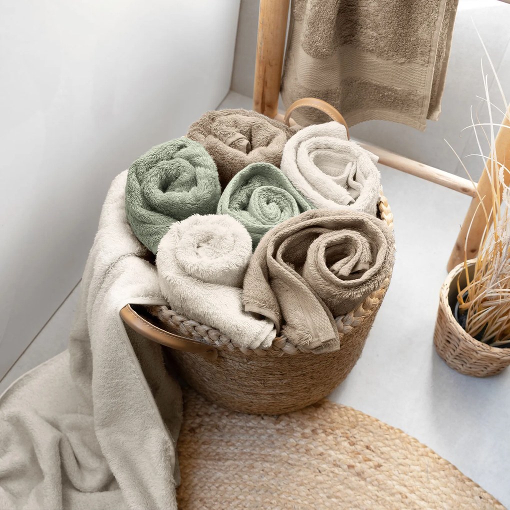 Goldea bambusový uterák/osuška - sivohnedý 50 x 100 cm