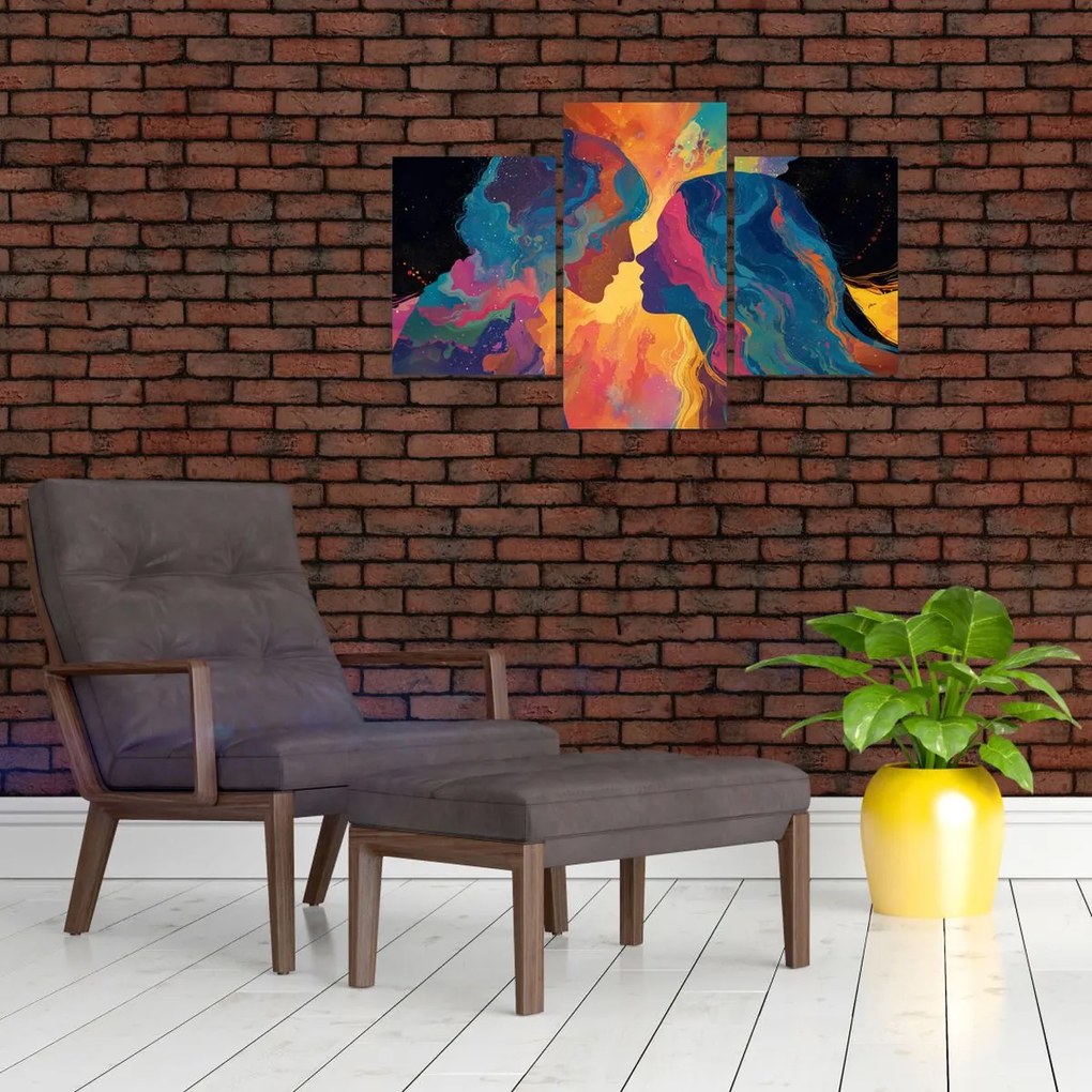 Obraz - Vesmírna láska (90x60 cm)