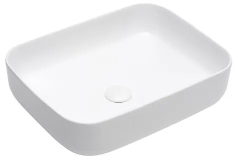 Umývadlo na dosku SAT Infinitio 50x39 cm mat bez otvoru pre batériu SATINF5039M