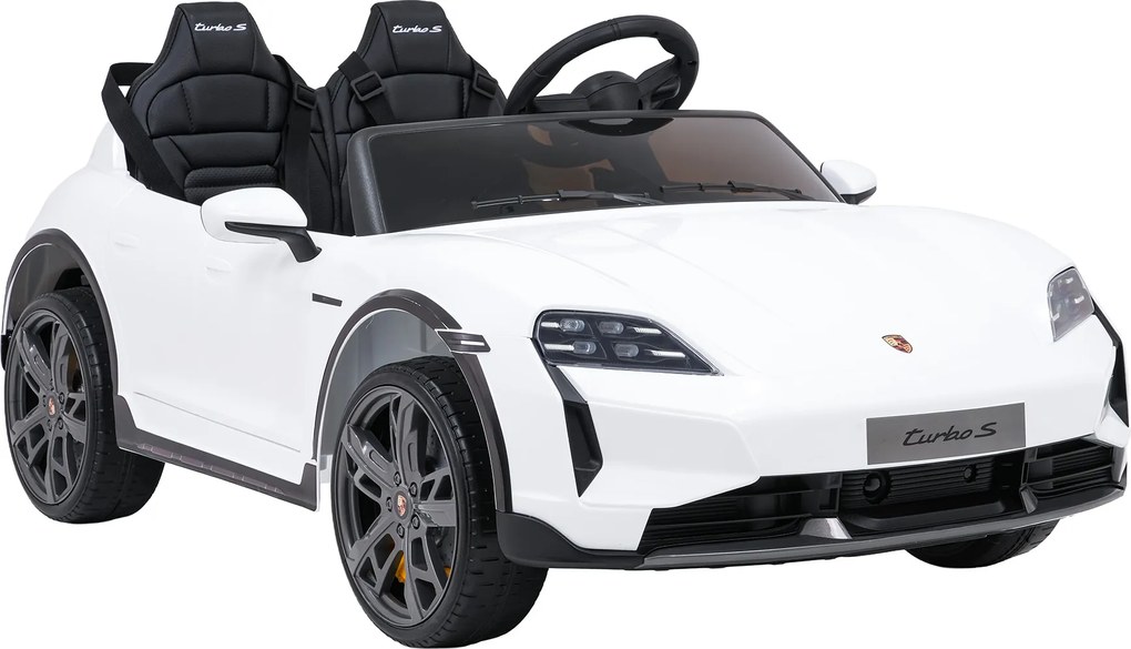 Ramiz Porsche Taycan Turbo S Biele vozidlo