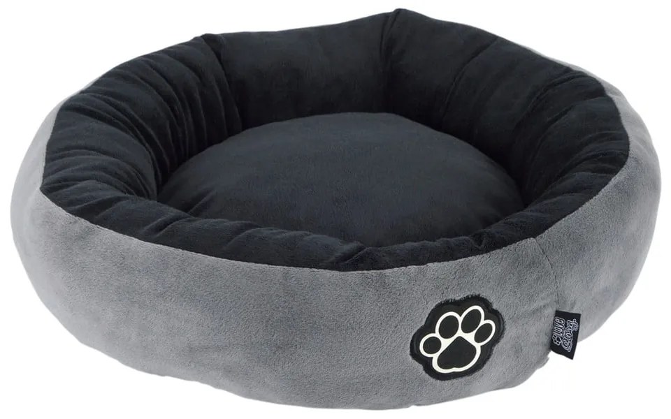 Sivý pelech pre psa ø 50 cm Patchy – Love Story