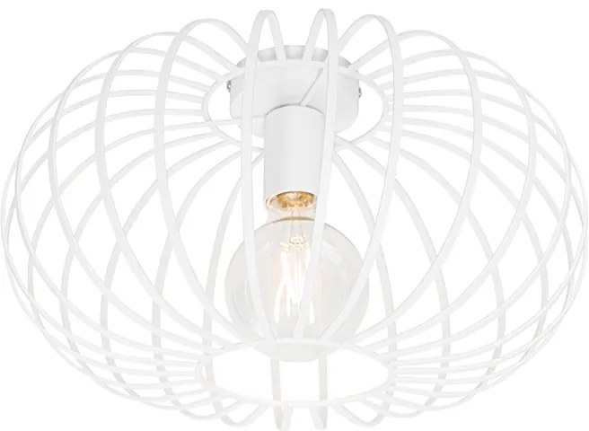 Dizajnové stropné svietidlo biele 39 cm - Johanna