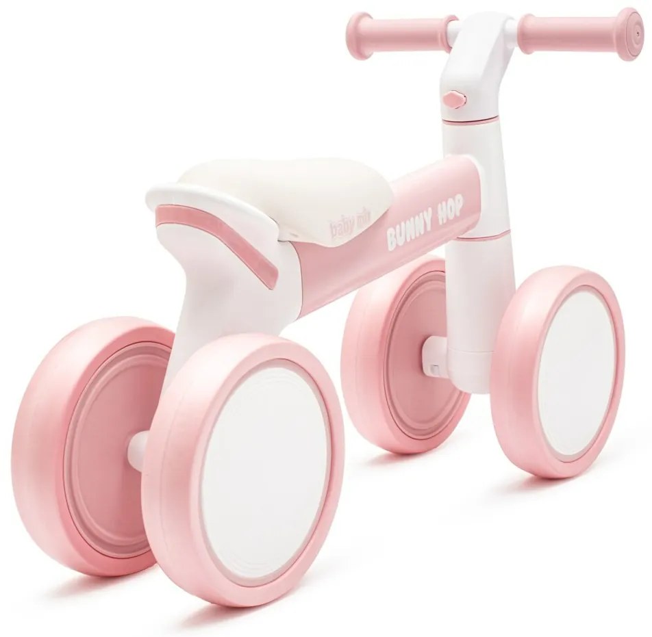 Baby Mix Detská odrážadlo Bunny Hop Ultralight,ružová