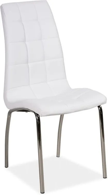 SIGNAL H-104 jedálenská stolička biela