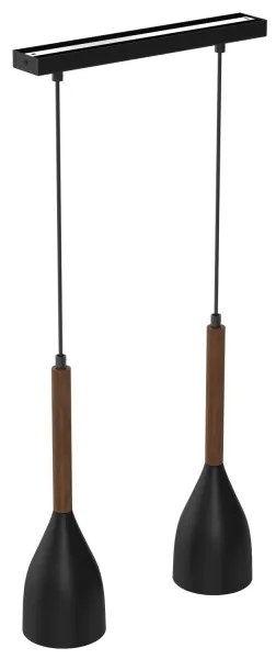 Luster na lanku MUZA 2xE27/60W/230V