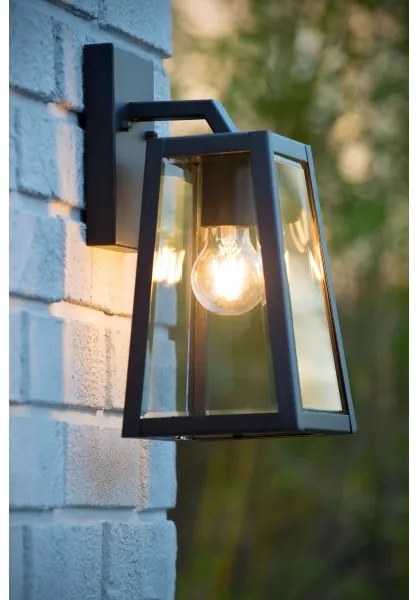 Lucide 29829/01/30 - Vonkajšie nástenné svietidlo MATSLOT 1xE27/40W/230V IP23