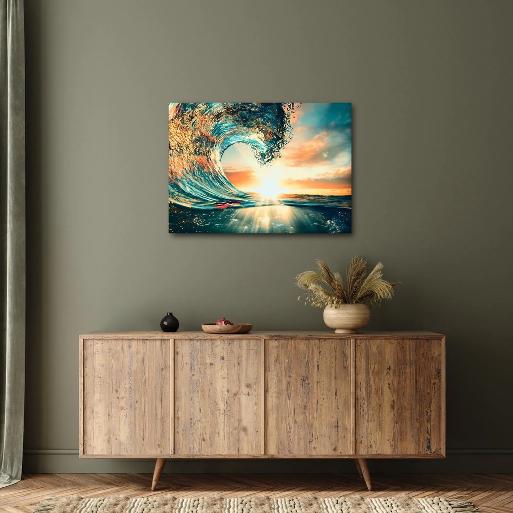 Obraz - Vlna (70x50 cm)