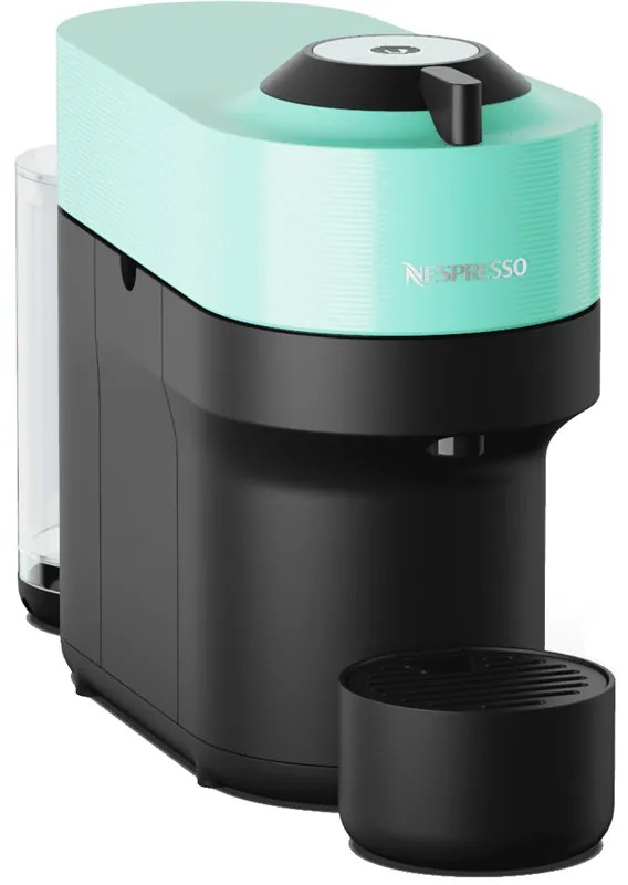 Kapsulový kávovar Krups Nespresso Vertuo Pop XN920410 menta (použité)