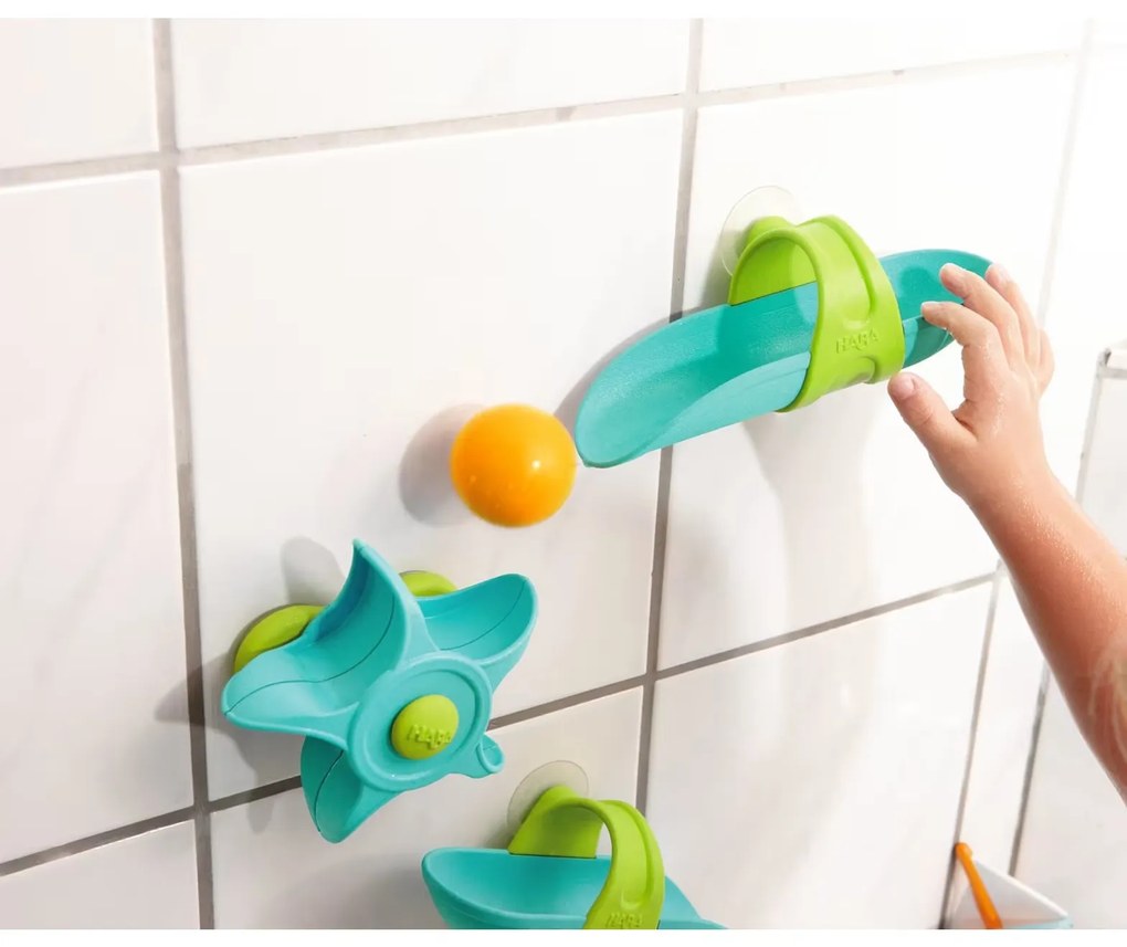 Guľôčková dráha do vane – vodný mlyn